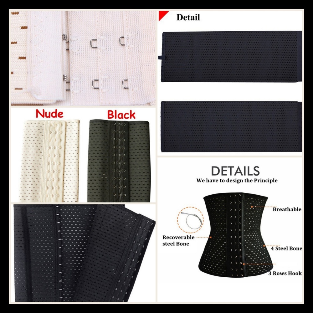 New! Corset Waist Training Body Shaper! - Picture 3 of 8